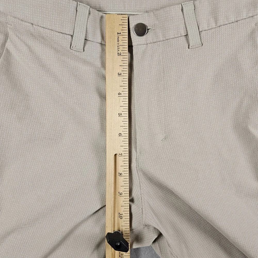 Lululemon Commission Slim Fit Pants Mens 31xx30 Beige Ventlight Chino Stretch
